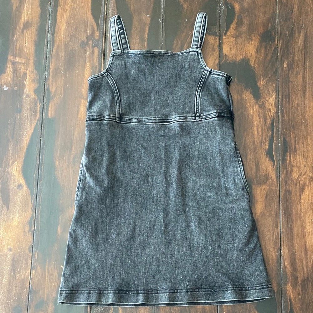 Abercrombie Kids Black Denim Casual Dress